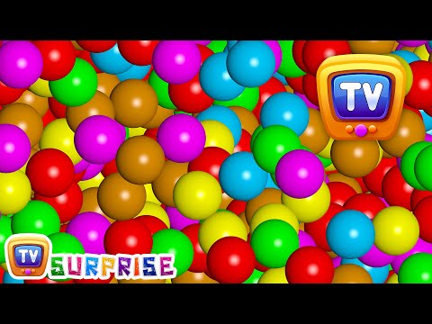 <h1 class=title>Magical Surprise Eggs Ball Pit Show For Kids | Learn Colours & Shapes | ChuChu TV Surprise Fun</h1>
