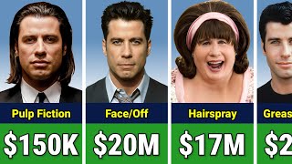 💰🤑 John Travolta Paycheck For Every Movie He Ever Made