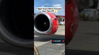 Download lagu Ngeri Suara Mesin Pesawat Saat Take Off #shorts #mesin #pesawat #takeoff mp3