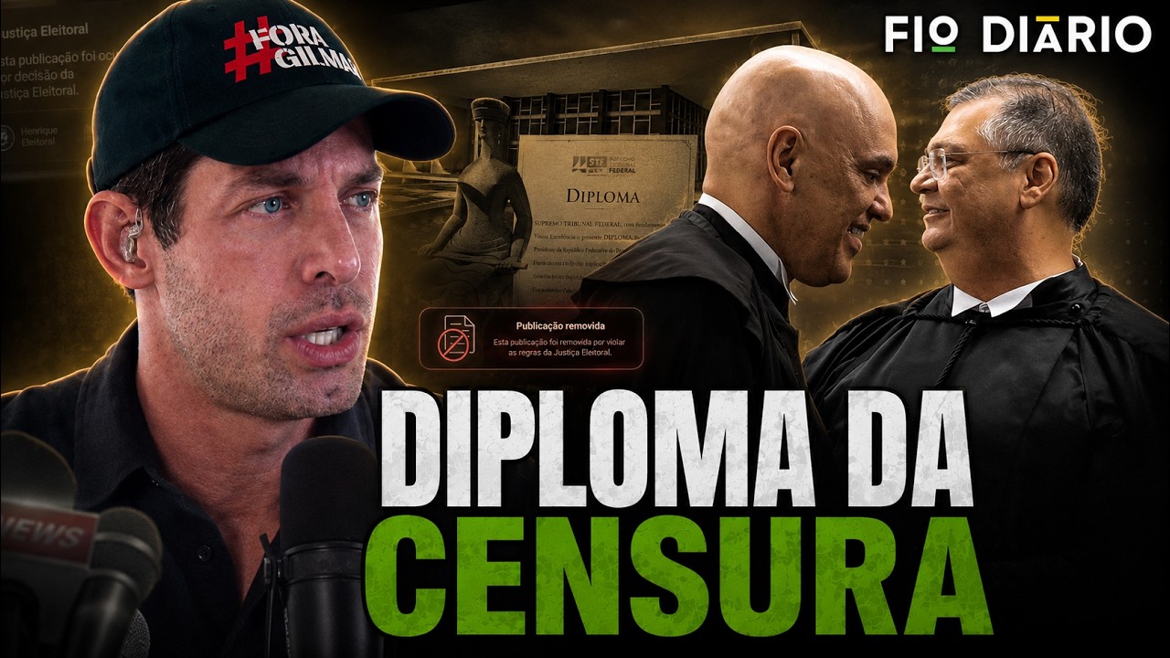 DINO E MORAES QUEREM DIPLOMA PARA CONTROLAR QUEM PODE FALAR