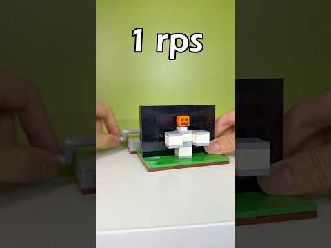 World’s Fastest LEGO Dancing Golem #lego #minecraft