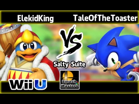 SmashMasters - SALTY SUITE - AHIX | ElekidKing (Dedede) VS ChAp | TaleOfTheToaster (Sonic, Greninja)