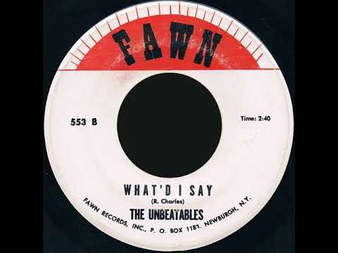 The Unbeatables - What'd I Say (1964)