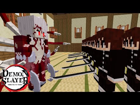1000 DEMON SLAYERS VS MUZAN in Minecraft