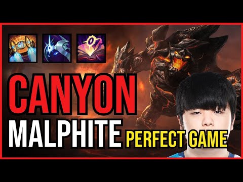 CANYON - MALPHITE vs. AATROX Top | KR CHALLENGER | PATCH 10.25