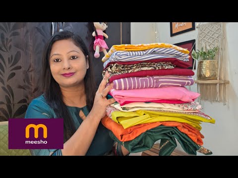 MEESHO KURTI/KURTA SET HAUL🥰START'S AT RS 300/-🥰TRYON🥰HONEST REVIEW🥰RIMAJAIN