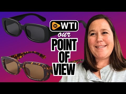 BUTABY Rectangle Sunglasses for Women Retro Driving Glasses 90’s Vintage Fashion Narrow Square Frame UV400 Protection Black Frame Grey Lens+leopard Brown Lens - WTI product video review