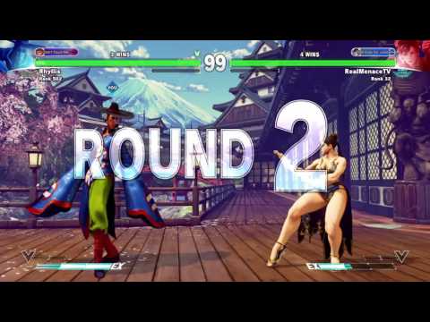 SF V: Rhyllis (F.A.N.G) vs RealMenaceTV (Chun-Li)