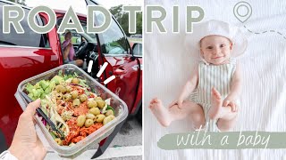 FIRST ROAD TRIP WITH A BABY | What We Ate + Travel Hacks!