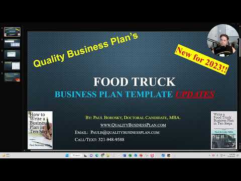 , title : 'Updated – 2023 - FOOD TRUCK Business Plan Template by Paul Borosky, MBA.'