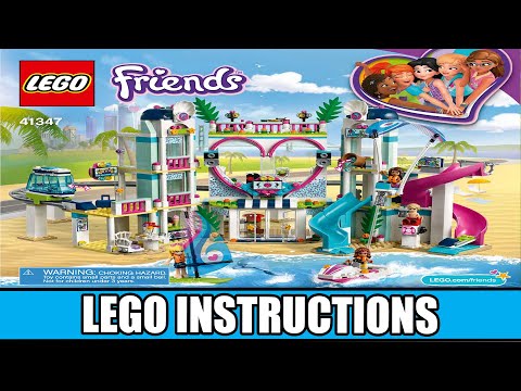 LEGO Instructions - Friends - 41347 - Heartlake City Resort - Beach