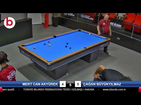 MERT CAN AKYÜREK & ÇAĞAN BÜYÜKYILMAZ Bilardo Maçı - 