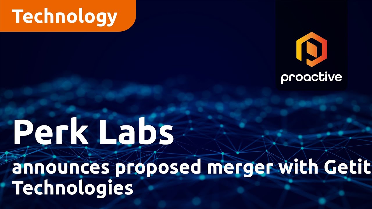 Perk Labs announces proposed merger with Getit Technologies