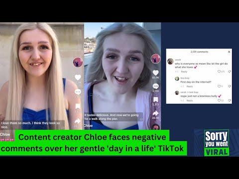 Content creator Chloe Williams abused for gentle 'day in a life' TikTok