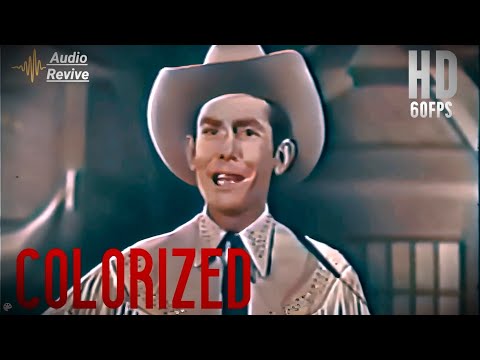 Cold Cold Heart - Hank Williams, Live on the Kate Smith Evening Hour, Colorized/60fps HD