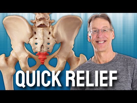 Quick Relief For Tail Bone Pain (Coccydynia)