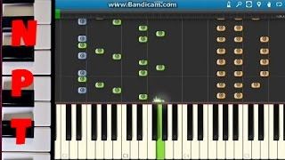 Dvbbs and Borgeous ft. Tinie Tempah - Tsunami (Jump) Piano Tutorial - How to Play - Synthesia
