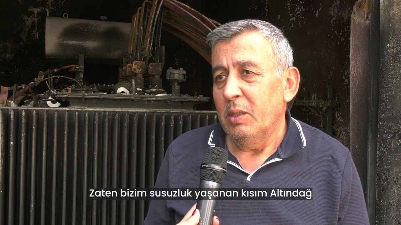 P11Pompa İstasyonu’nda çıkan yangın nedeniyle trafoda ve enerji kablolarında hasar meydana gelmiştir
