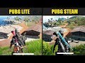 PUBG Lite vs PUBG STEAM (Graphics & FPS Comparison SANHOK)