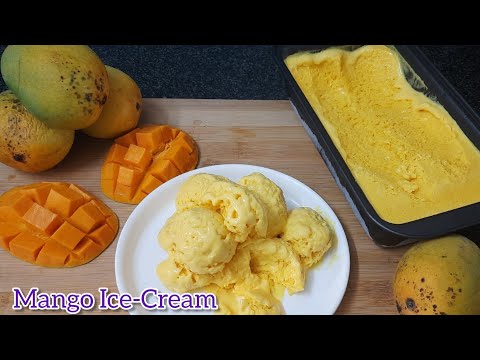 Mango Ice-cream From Milk | दुधापासून बनवा आंब्याचे आईस्क्रीम  #summerspecial