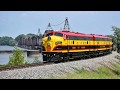 NS In MO IL BNSF KCS 2 At Louisiana Missouri