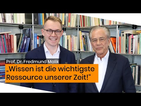 Wieso wirkungsvolles Management gefragter denn je ist | Interview Prof. Dr. Fredmund Malik