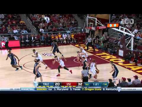 Men's Basketball: USC 68, Yale 56 - Highlights (12/13/15)