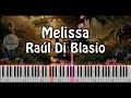 Raul Di Blasio Melissa Piano Cover 2024
