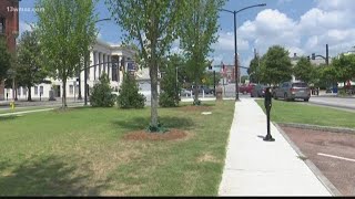 Netflix filming in downtown Macon