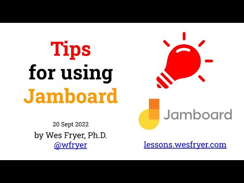 Jamboard'u Kullanma İpuçları