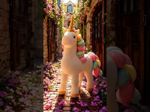 Wild Ascension: Adorable Macaron Unicorn! #aianimalvideos
