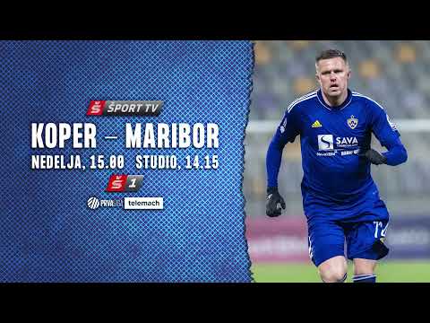 PLT: Koper - Maribor, nedelja 15.00 na Š1