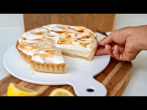 Vegan Lemon Meringue Tart