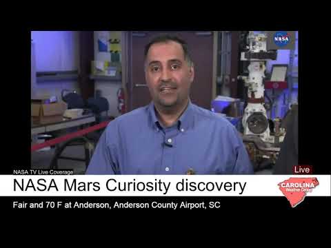 NASA Mars Curiosity rover discovery announcement