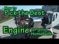 How to Pick the Best Engine for your Experimental Aircraft