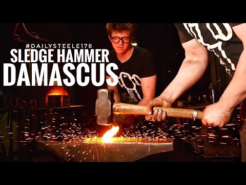 SLEDGE HAMMER DAMASCUS!!!!