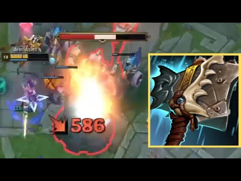 When Fiora Destroys a Tower in 2 Seconds: