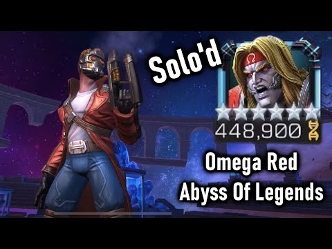 Omega Red Solo'd By Starlord - Abyss Of Legends