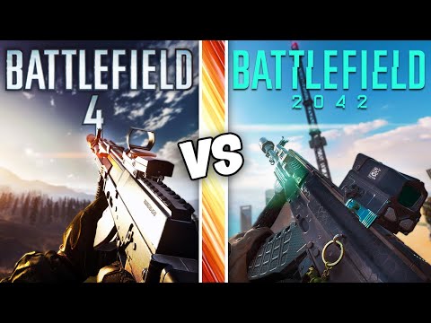 Battlefield 2042 vs. Battlefield 4 - Direct Comparison (Content, UI & HUD, Gameplay)