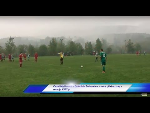 Mecz piłki nożnej: Orzeł Myślenice - Gościbia Sułkowice - relacja KMY.pl