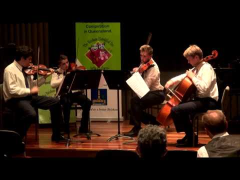 Shostakovich String Quartet No 8 Allegro molto ~ Saint Stephens Senior String Quartet