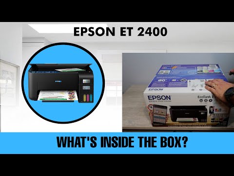 Thumbnail for Epson EcoTank (ET) 2400 Unboxing, Setup & Quick Review