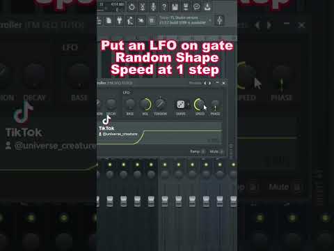 How to sequence FM lead for psytrance in #FLStudio #shorts #psytrance #psychedelic