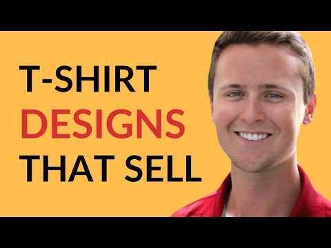 How To Create Tshirt Designs That Sell - Teespring Tutorial Video