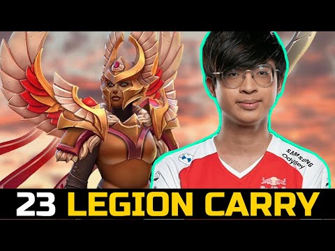 23SAVAGE POS 1 LEGION COMMANDER - SILVER EDGE RIGHT CLICK DOTA 2