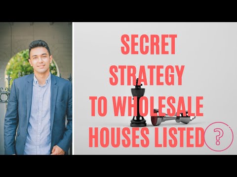 Secret Strategy to Wholesale Houses Listed on the MLS
