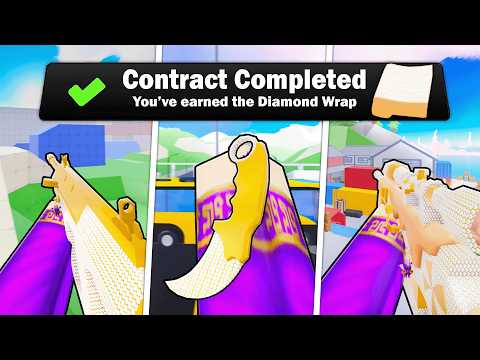 Unlocking EVERY DIAMOND Wrap in Rivals! (SNIPER)