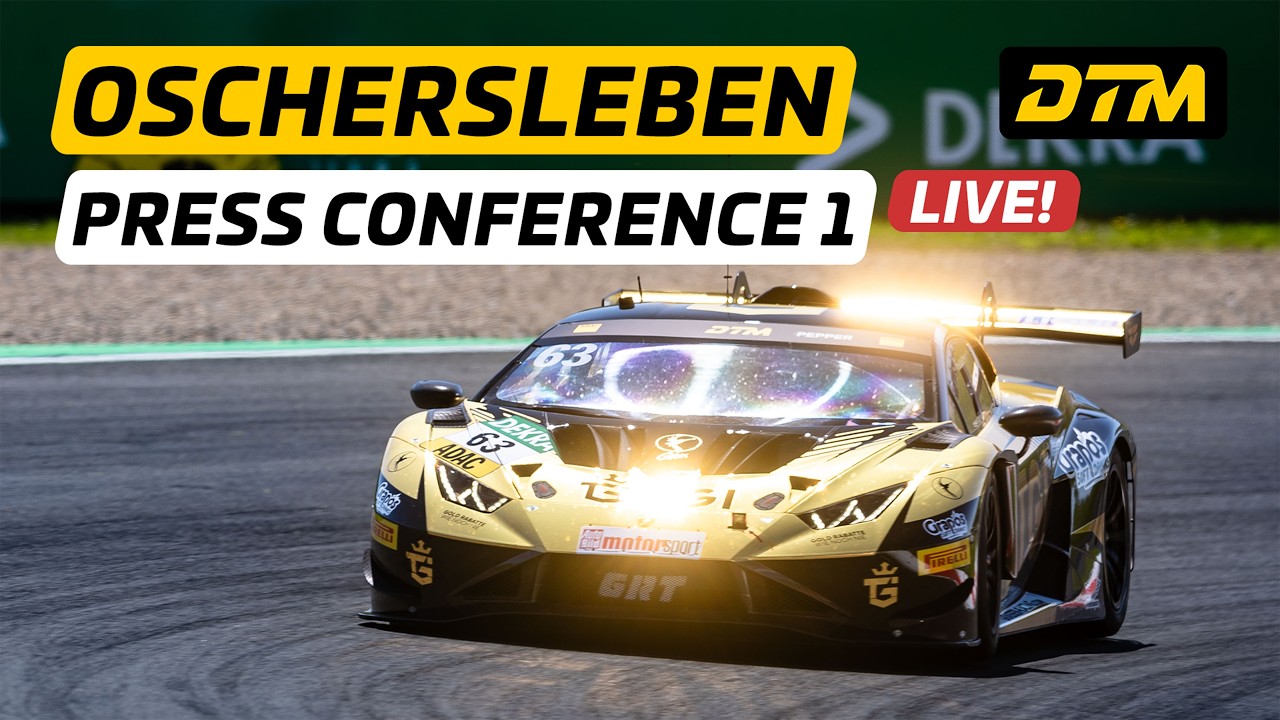 Re-Live: DTM Oschersleben 2026 – Race 1 Press Conference 🎙️🏆 | DTM 2026