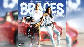YBN Nahmir Ft. Yo Gotti - Braces Remix [Official Audio]