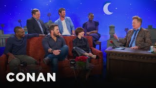 The Thirsty Scotsman Who Crashed The "Avengers: Infinity War" Set | CONAN on TBS